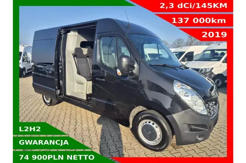 Renault Master L2H2 74900zł NETTO 2.3dCi/145KM