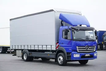 Mercedes ATEGO / 1630 / ACC / E 6 / FIRANKA / 18 PALET / ŁAD. 8880 KG