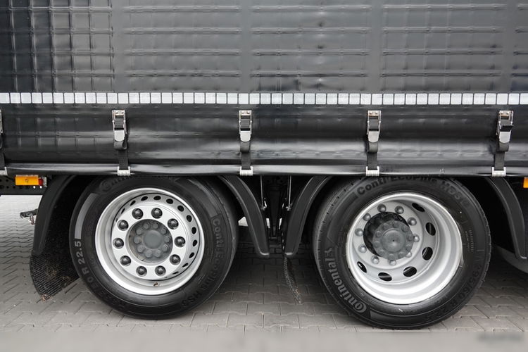 Mercedes ACTROS 2551 / 6x2 / FIRANKA - 7.8 m / SOLÓWKA / PODNOSZONY DACH / 2023 ROK / KLIMA POSTOJOWA / PO ZŁOTYM KONTRAKCIE SERWISOWYM / zdjęcie 29