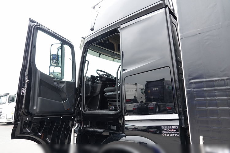 Mercedes ACTROS 2551 / 6x2 / FIRANKA - 7.8 m / SOLÓWKA / PODNOSZONY DACH / 2023 ROK / KLIMA POSTOJOWA / PO ZŁOTYM KONTRAKCIE SERWISOWYM / zdjęcie 32