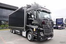 Mercedes ACTROS 2551 / 6x2 / FIRANKA - 7.8 m / SOLÓWKA / PODNOSZONY DACH / 2023 ROK / KLIMA POSTOJOWA / PO ZŁOTYM KONTRAKCIE SERWISOWYM / zdjęcie 3