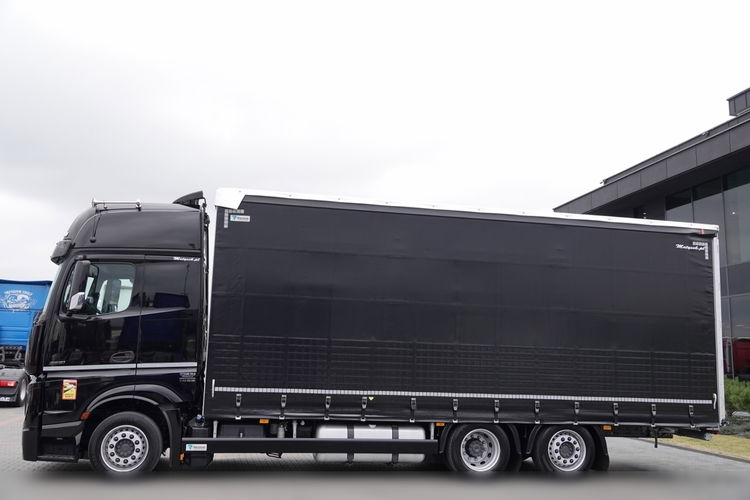 Mercedes ACTROS 2551 / 6x2 / FIRANKA - 7.8 m / SOLÓWKA / PODNOSZONY DACH / 2023 ROK / KLIMA POSTOJOWA / PO ZŁOTYM KONTRAKCIE SERWISOWYM / zdjęcie 7
