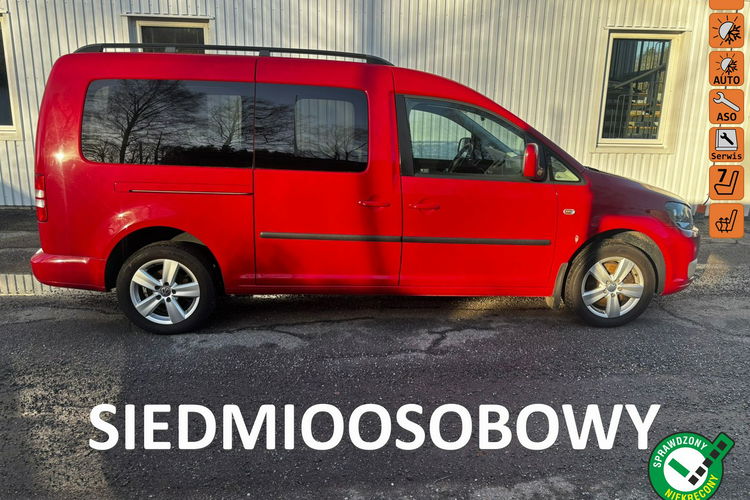 Volkswagen Caddy VW Caddy 2.0MPI 2012 r 7 0sobowy Nowy Gaz przebieg 92tys km zdjęcie 1