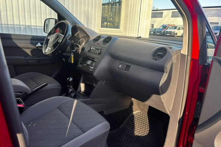 Volkswagen Caddy VW Caddy 2.0MPI 2012 r 7 0sobowy Nowy Gaz przebieg 92tys km zdjęcie 11