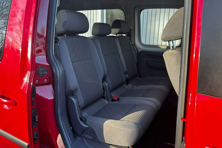 Volkswagen Caddy VW Caddy 2.0MPI 2012 r 7 0sobowy Nowy Gaz przebieg 92tys km zdjęcie 12