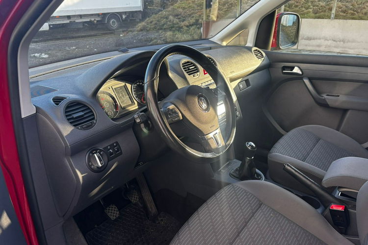 Volkswagen Caddy VW Caddy 2.0MPI 2012 r 7 0sobowy Nowy Gaz przebieg 92tys km zdjęcie 16