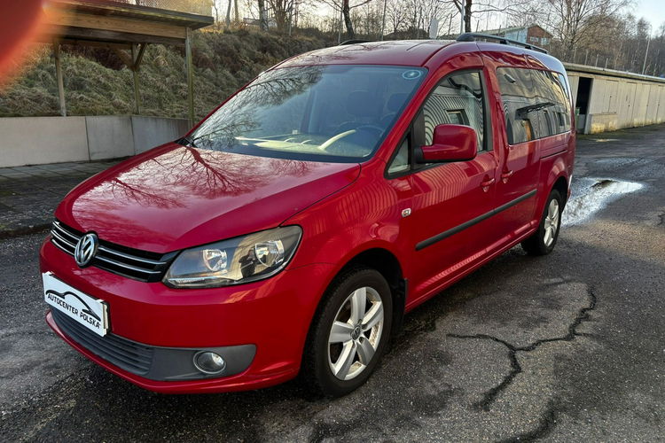 Volkswagen Caddy VW Caddy 2.0MPI 2012 r 7 0sobowy Nowy Gaz przebieg 92tys km zdjęcie 2
