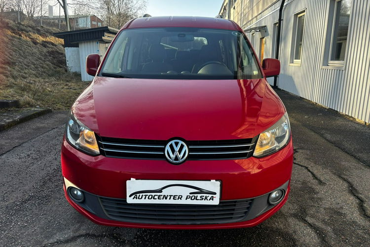Volkswagen Caddy VW Caddy 2.0MPI 2012 r 7 0sobowy Nowy Gaz przebieg 92tys km zdjęcie 3