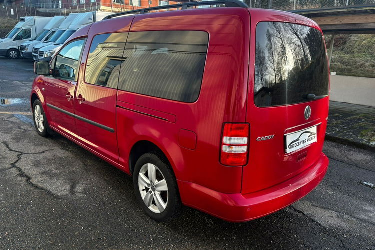 Volkswagen Caddy VW Caddy 2.0MPI 2012 r 7 0sobowy Nowy Gaz przebieg 92tys km zdjęcie 7