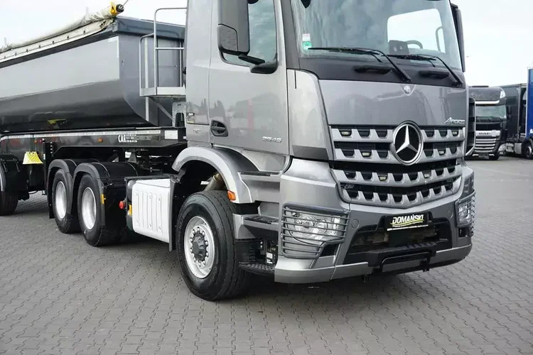 Mercedes AROCS / 2645 / E 6 / ACC / 6 X 6 / + NACZEPA WYWROTKA / RETARDER zdjęcie 22