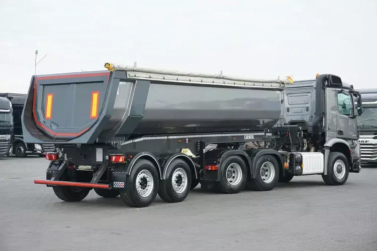 Mercedes AROCS / 2645 / E 6 / ACC / 6 X 6 / + NACZEPA WYWROTKA / RETARDER zdjęcie 7