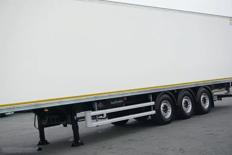 LECITRAILER / KONTENER / ROLETA / WINDA / OŚ PODNOSZONA / JAK NOWA zdjęcie 12