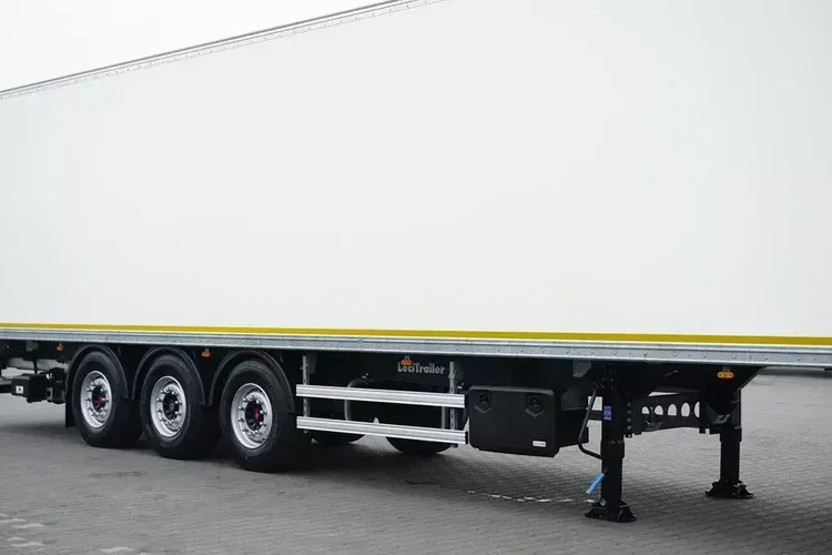 LECITRAILER / KONTENER / ROLETA / WINDA / OŚ PODNOSZONA / JAK NOWA zdjęcie 13