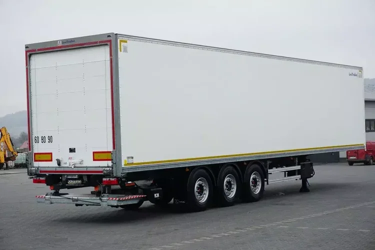 LECITRAILER / KONTENER / ROLETA / WINDA / OŚ PODNOSZONA / JAK NOWA zdjęcie 2