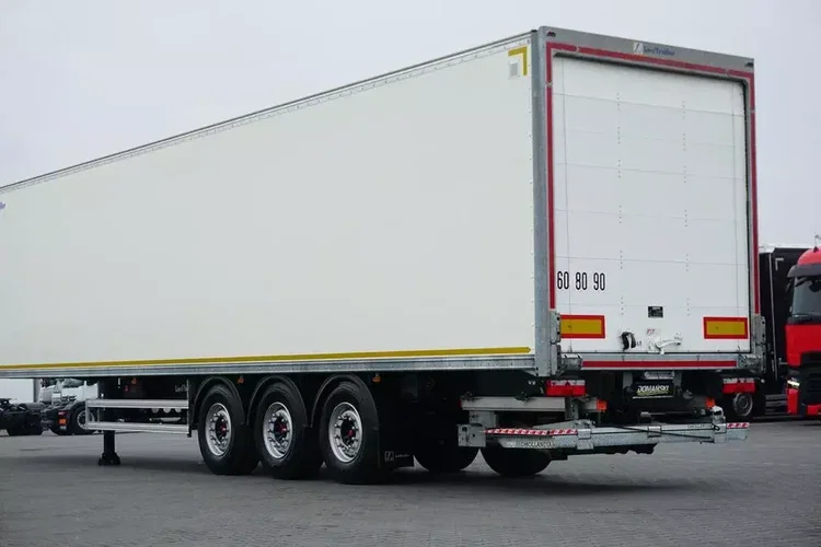 LECITRAILER / KONTENER / ROLETA / WINDA / OŚ PODNOSZONA / JAK NOWA zdjęcie 21