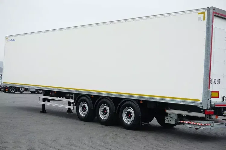 LECITRAILER / KONTENER / ROLETA / WINDA / OŚ PODNOSZONA / JAK NOWA zdjęcie 22