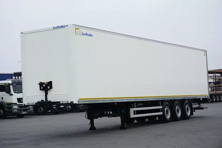 LECITRAILER / KONTENER / ROLETA / WINDA / OŚ PODNOSZONA / JAK NOWA zdjęcie 3