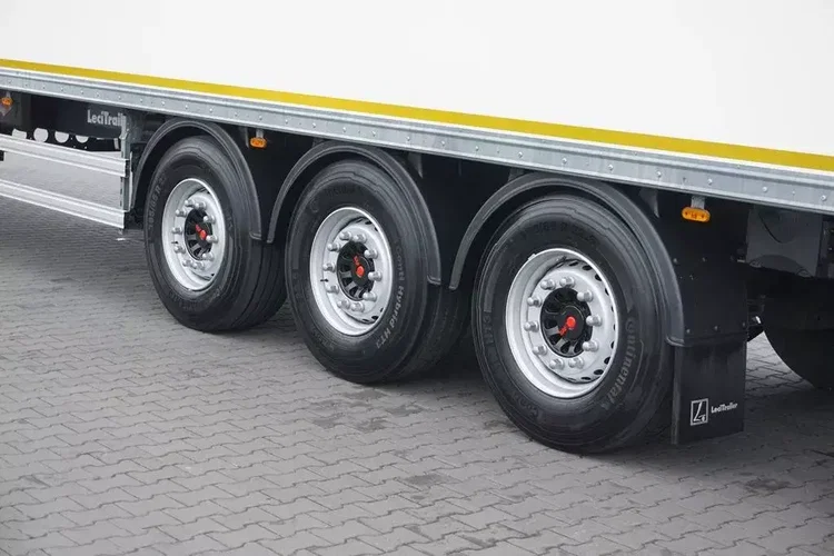 LECITRAILER / KONTENER / ROLETA / WINDA / OŚ PODNOSZONA / JAK NOWA zdjęcie 8