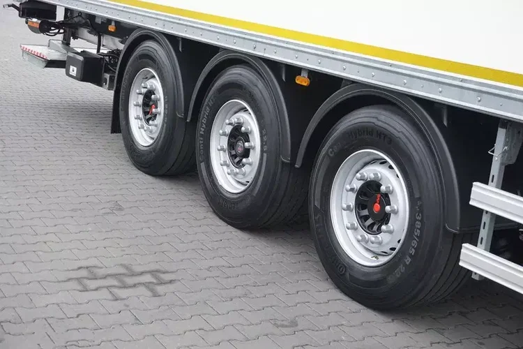 LECITRAILER / KONTENER / ROLETA / WINDA / OŚ PODNOSZONA / JAK NOWA zdjęcie 9