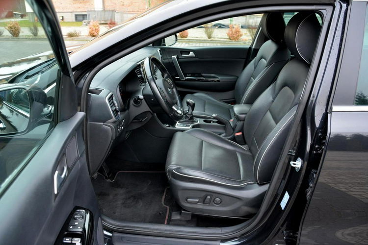 Sportage Skóry Ledy JBL Navi Kamera 2xParktonic el. Fotele Aso Kia zdjęcie 15