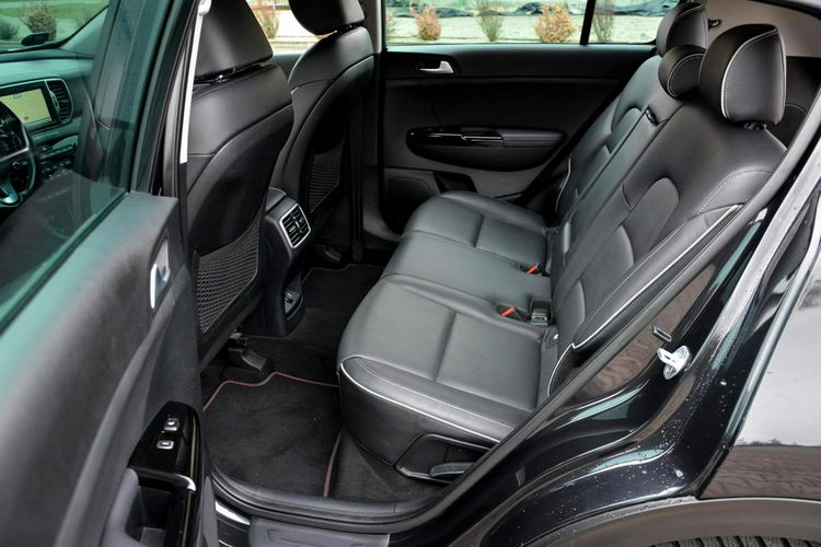 Sportage Skóry Ledy JBL Navi Kamera 2xParktonic el. Fotele Aso Kia zdjęcie 16