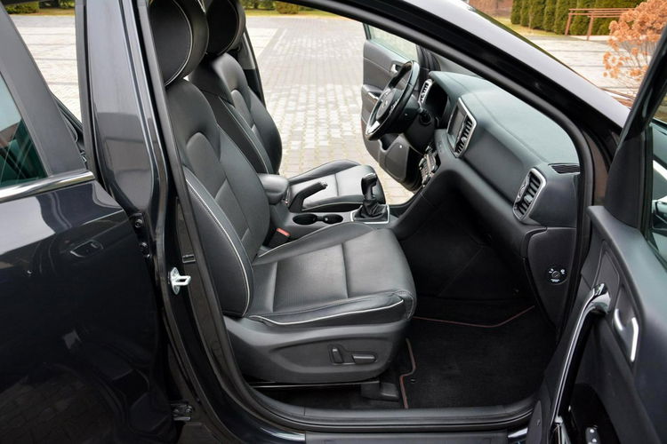 Sportage Skóry Ledy JBL Navi Kamera 2xParktonic el. Fotele Aso Kia zdjęcie 18