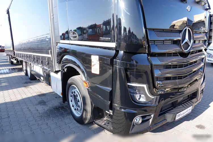 Mercedes ACTROS 2551 / ZESTAW TANDEM PRZEJAZDOWY 120 M3 / GIGA SPACE / 2023 ROK / KLIMA POSTOJOWA / PO KONTRAKCIE SERWISOWYM zdjęcie 7