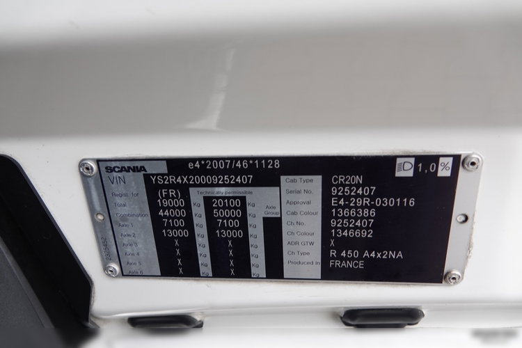 Scania R 450 / RETARDER / NISKA KABINA / HYDRAULIKA / PO KONTRAKCIE SERWISOWYM  zdjęcie 38