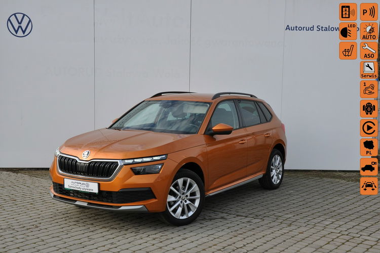 Skoda Kamiq 1.0TSI 110KM 6-G Kamera El.Klapa Podgrz.Fotele Gwar.06/26 SalonPL FV zdjęcie 1
