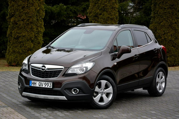 Mokka Mokka Brown bi-Xenon Ledy Navi Kamera Skóry Grzana Kier 2xPar Aso Opel zdjęcie 2
