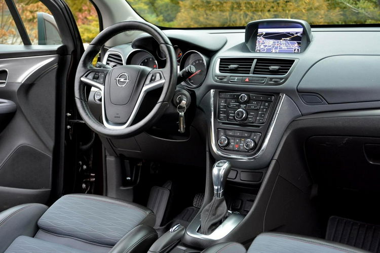 Mokka Mokka Brown bi-Xenon Ledy Navi Kamera Skóry Grzana Kier 2xPar Aso Opel zdjęcie 23