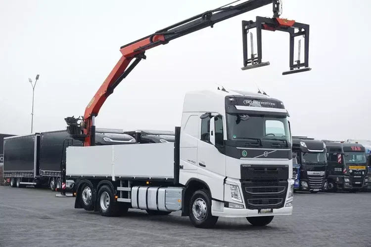 Volvo FH / 460 / E 6 / 6 X 2 / SKRZYNIOWY + HDS / PALFINGER PK 18001 L / CHWYTAK zdjęcie 1
