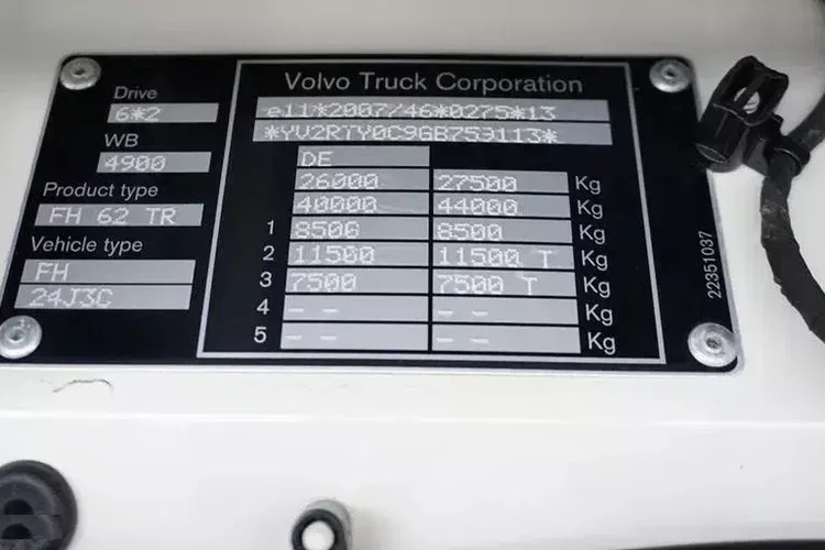 Volvo FH / 460 / E 6 / 6 X 2 / SKRZYNIOWY + HDS / PALFINGER PK 18001 L / CHWYTAK zdjęcie 11