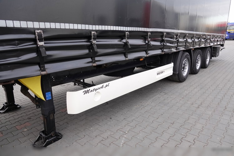 Wielton / FIRANKA / MEGA / LOWDECK / OŚ PODNOSZONA / 2016 ROK / DACH PODNOSZONY zdjęcie 10