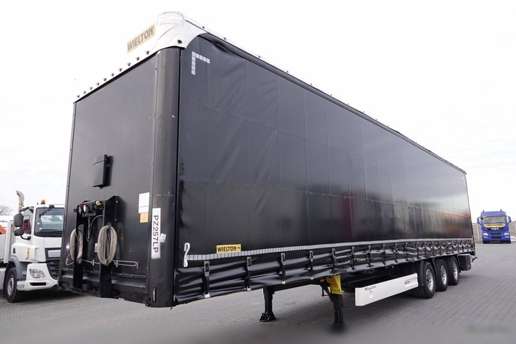 Wielton / FIRANKA / MEGA / LOWDECK / OŚ PODNOSZONA / 2016 ROK / DACH PODNOSZONY zdjęcie 2