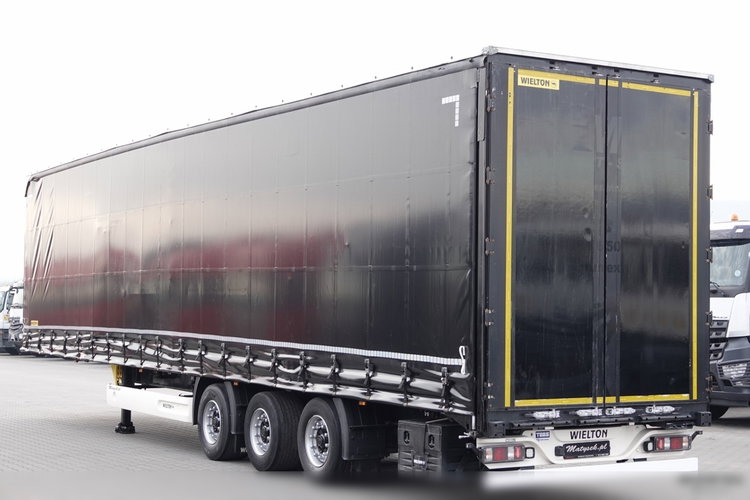 Wielton / FIRANKA / MEGA / LOWDECK / OŚ PODNOSZONA / 2016 ROK / DACH PODNOSZONY zdjęcie 4