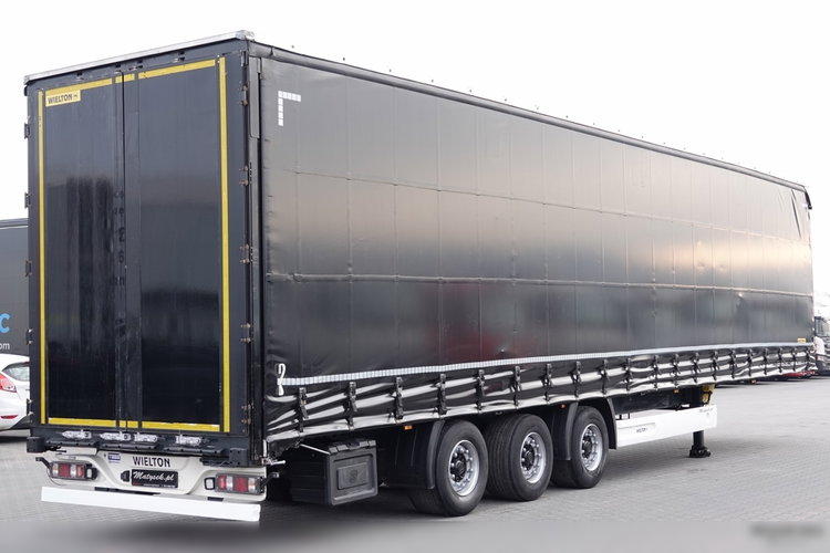 Wielton / FIRANKA / MEGA / LOWDECK / OŚ PODNOSZONA / 2016 ROK / DACH PODNOSZONY zdjęcie 6