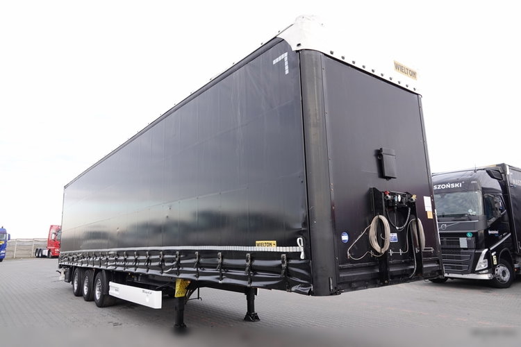 Wielton / FIRANKA / MEGA / LOWDECK / OŚ PODNOSZONA / 2016 ROK / DACH PODNOSZONY zdjęcie 7