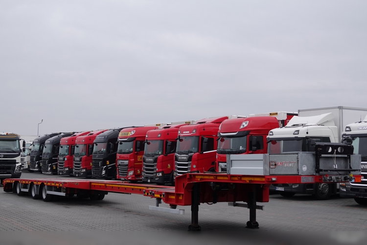 EMTECH / NACZEPA LAWETA / NISKOPODWOZIE / ROZCIĄGANA /  DŁUGOŚĆ : 16 M / 2021 ROK zdjęcie 10