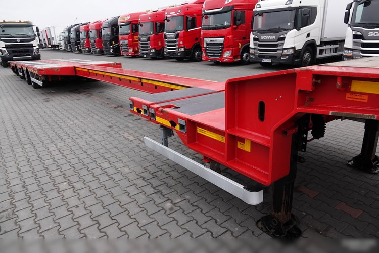 EMTECH / NACZEPA LAWETA / NISKOPODWOZIE / ROZCIĄGANA /  DŁUGOŚĆ : 16 M / 2021 ROK zdjęcie 11