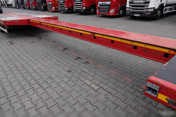 EMTECH / NACZEPA LAWETA / NISKOPODWOZIE / ROZCIĄGANA /  DŁUGOŚĆ : 16 M / 2021 ROK zdjęcie 19