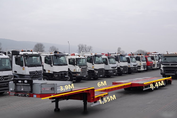 EMTECH / NACZEPA LAWETA / NISKOPODWOZIE / ROZCIĄGANA /  DŁUGOŚĆ : 16 M / 2021 ROK zdjęcie 2