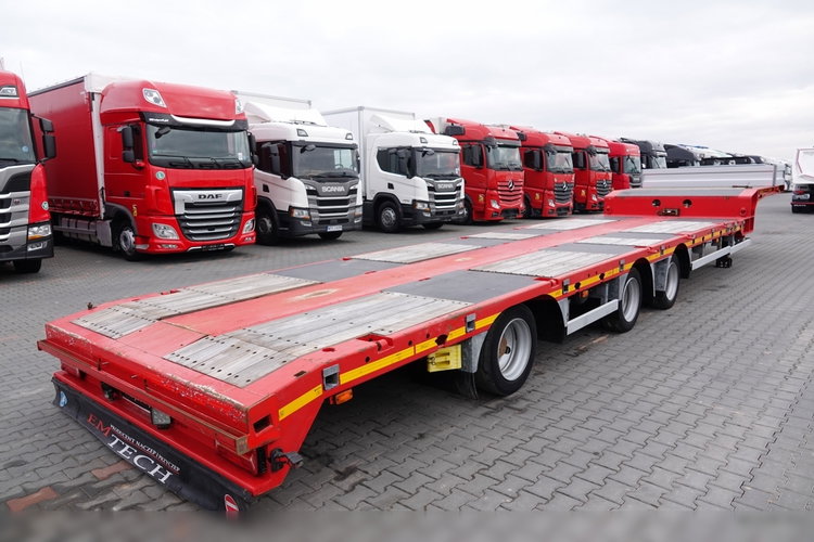 EMTECH / NACZEPA LAWETA / NISKOPODWOZIE / ROZCIĄGANA /  DŁUGOŚĆ : 16 M / 2021 ROK zdjęcie 31