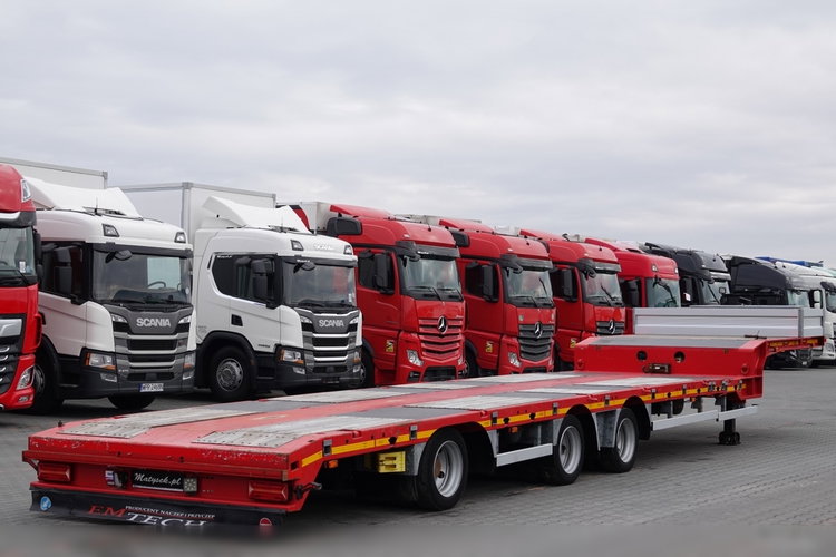 EMTECH / NACZEPA LAWETA / NISKOPODWOZIE / ROZCIĄGANA /  DŁUGOŚĆ : 16 M / 2021 ROK zdjęcie 32