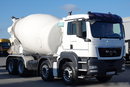 MAN TGS 32.400 / 8X4 / BETONOMIESZARKA / GRUSZKA 9M3 / EURO 5 zdjęcie 8