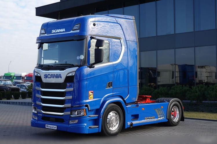 Scania S 500 / RETARDER / KLIMA POSTOJOWA / ALUFELGI / OPONY 100% / PO KONTRAKCIE SERWISOWYM  zdjęcie 3