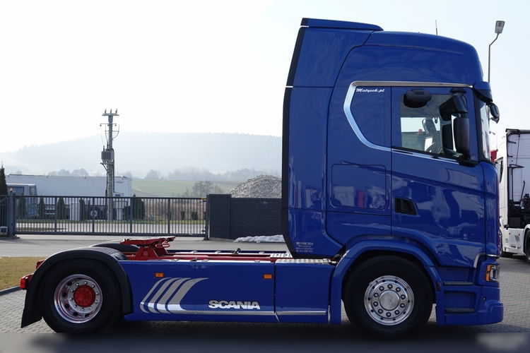 Scania S 500 / RETARDER / KLIMA POSTOJOWA / ALUFELGI / OPONY 100% / PO KONTRAKCIE SERWISOWYM  zdjęcie 8
