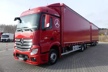Mercedes ACTROS 2543 MP4 / EURO 6 / ZESTAW PRZESTRZENNY /