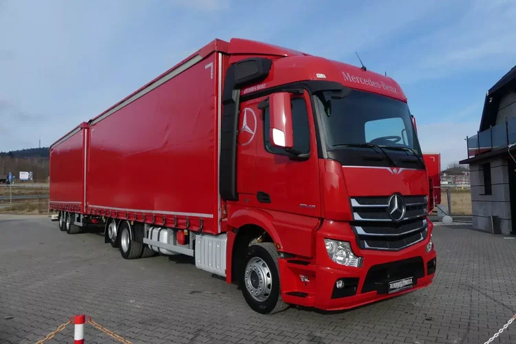Mercedes ACTROS 2543 MP4 / EURO 6 / ZESTAW PRZESTRZENNY / zdjęcie 12