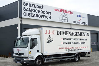 Renault MIDLUM 180 DXI Kontener Sprowadzony Przebieg Tylko 219 tys km , Przebieg Udokumentowany